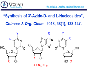 Zhengzhou Granlen Published Azido-Nucleosides at CJOC